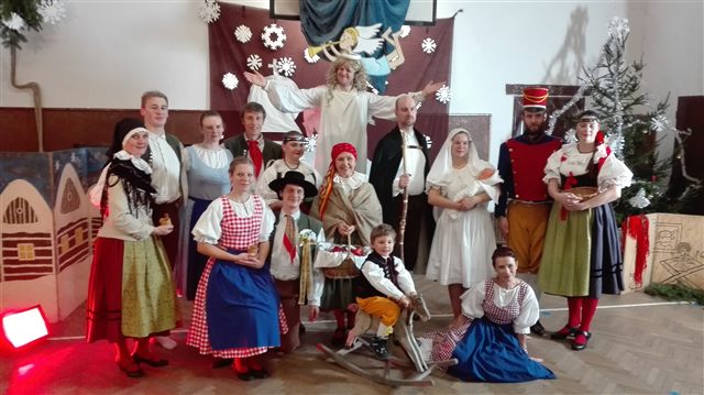 Vánoční vystoupení s muzikou Špalíček